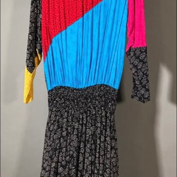 Veg Carole Little Parchwork Dress - Picture 6 of 6